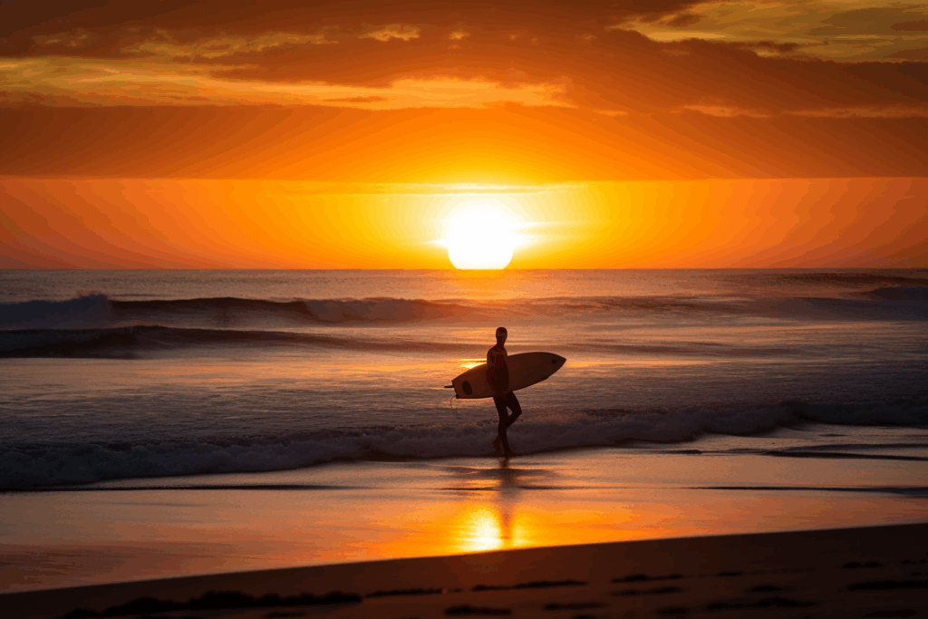 tipcurl sunset
